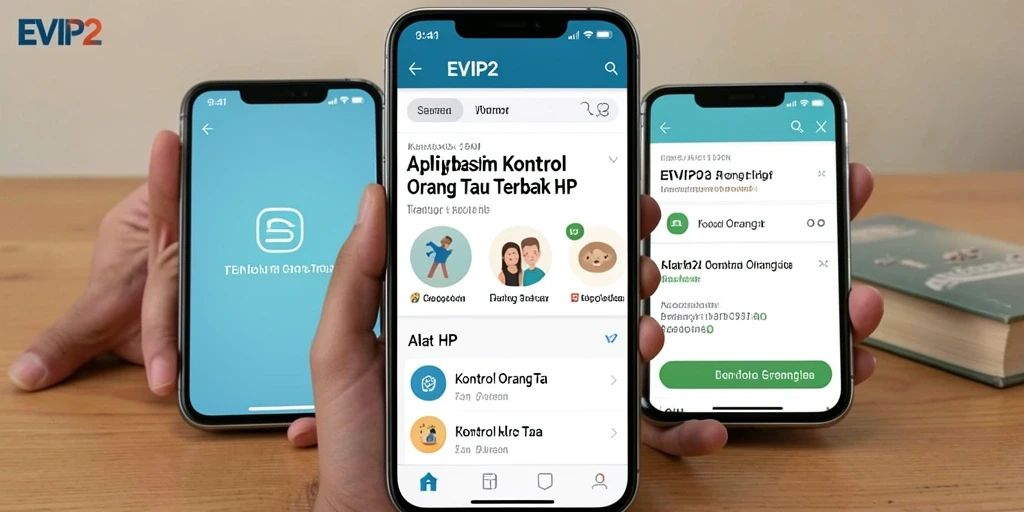 Tampilan antarmuka EVIP2 yang intuitif dan fungsional.