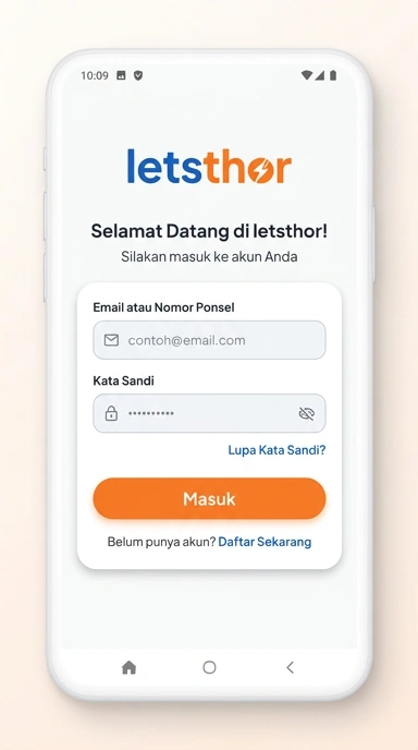 Masuk Akun Letsthor dengan Mudah